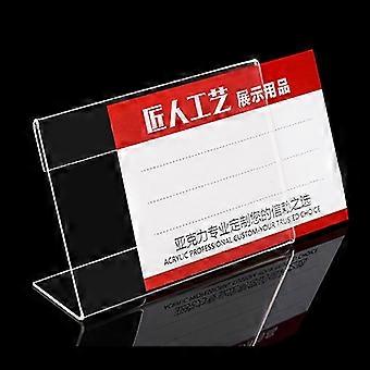 Supporto per display acrilico trasparente multifunzione per riunione