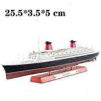 Modello Nave Da Crociera France Atlas 1/1250 In Lega E Plastica - Replica RMS
