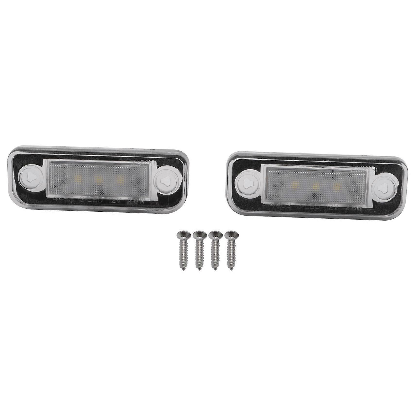 LED License Plate Light Lamp Error Free for W203 5D W211 R171 W219
