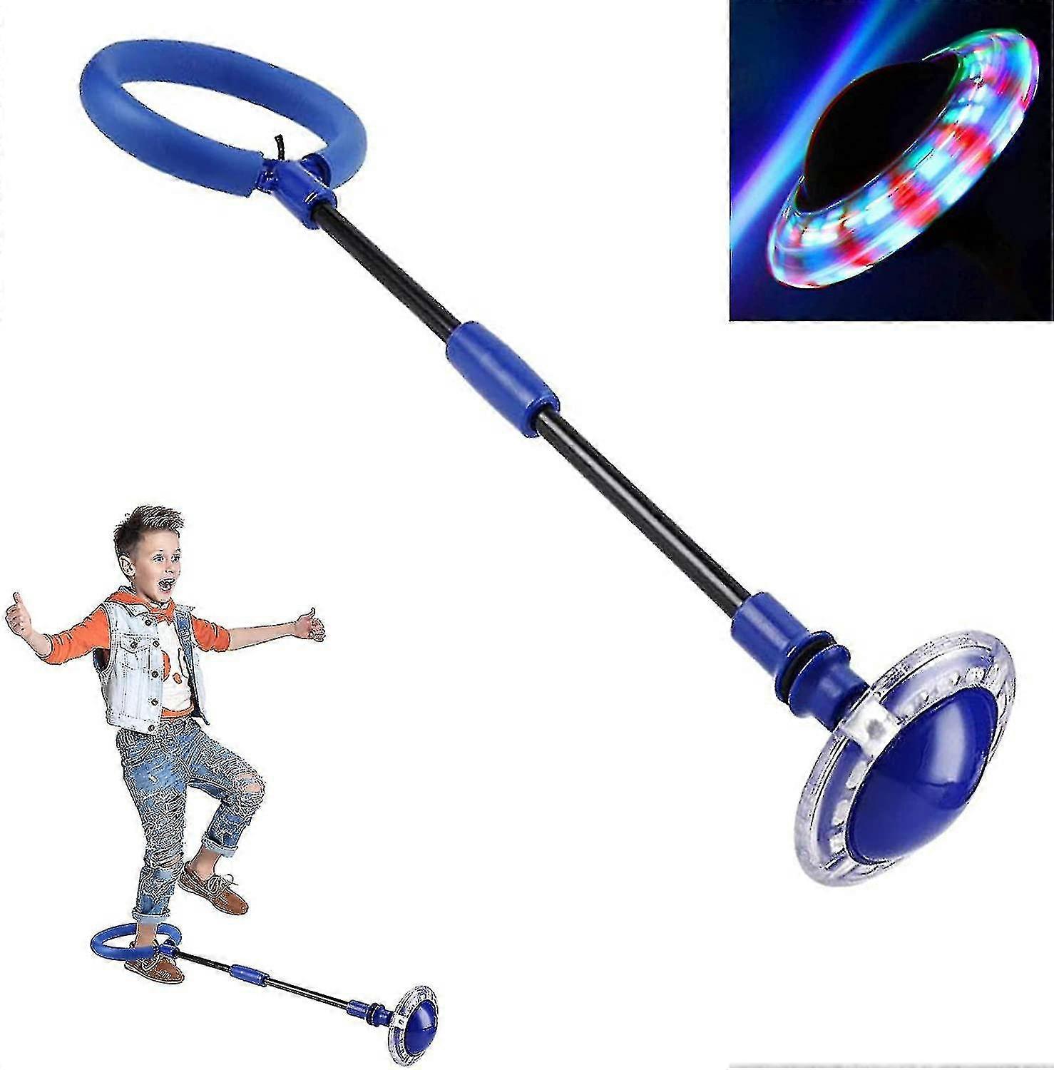 Foldable Flashing Jump Ring Glowing Jumping Ball For Children And Adults