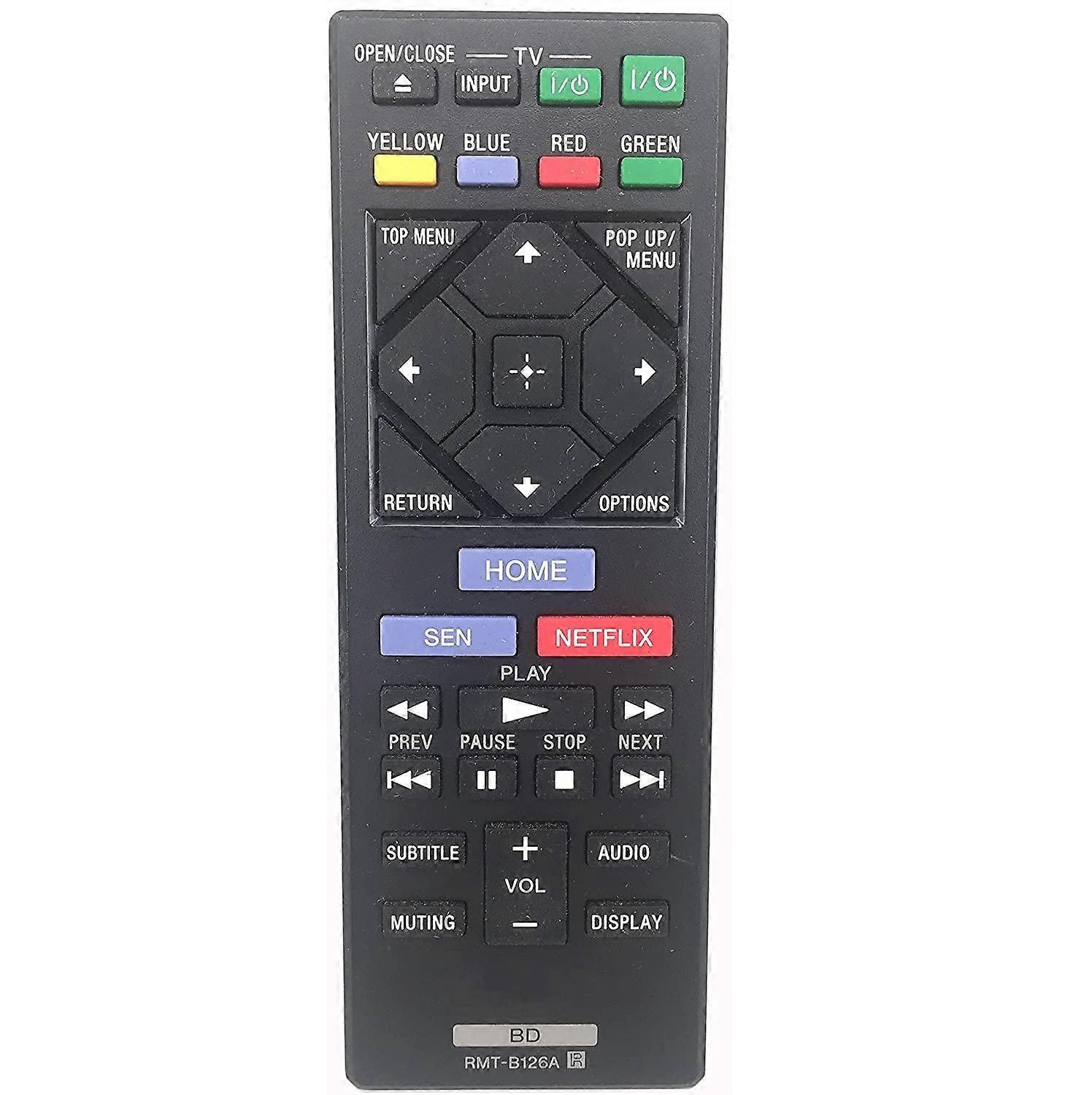 RMT-B126A Remote Control for Sony Disc Player