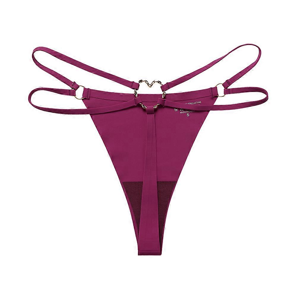 Sexy dames string met metalen ring