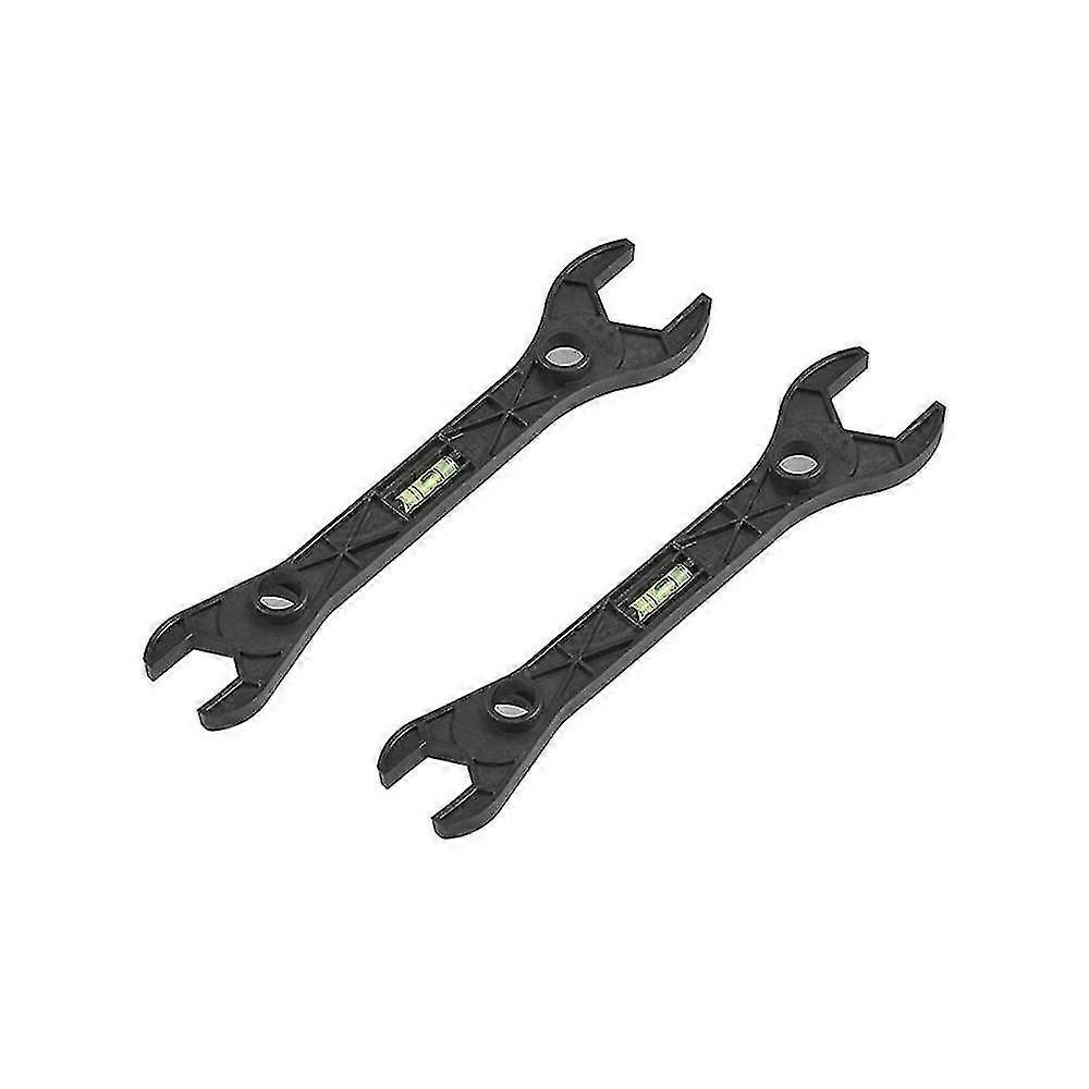 2 Pieces Of Ppr Hose Nut Plastic Shower Wrench Shower Mixer Valve Faucet Mounting Wrench With Level
