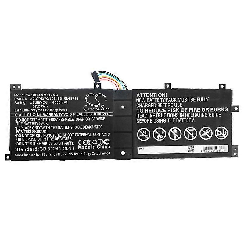 بطارية كمبيوتر محمول لينوفو Miix 510 12Isk 2Icp5/70/106