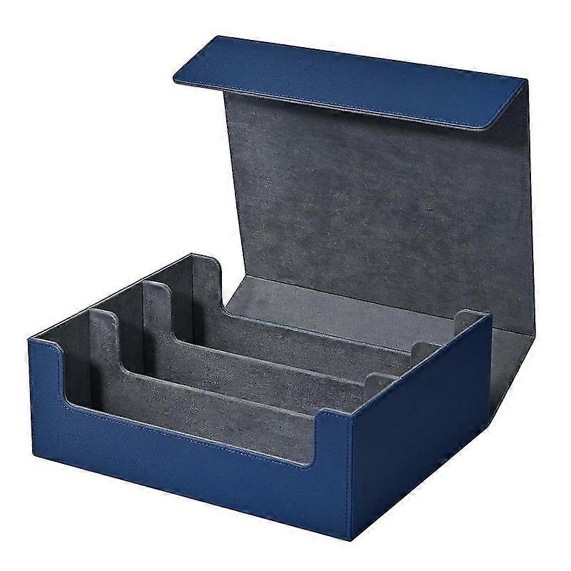 Card Storage Box for Trading Cards, Card Deck Case Holds 1800+ Single Sleeved Cards Storage Box,