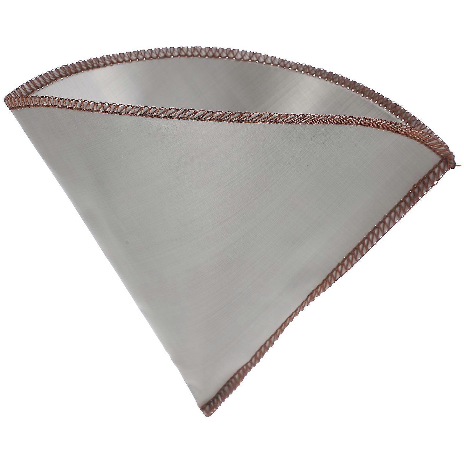 2pcs Coffee Fine Mesh Filter Espresso Reusable Filter Screen Stainless Steel Coffee Filter Mesh