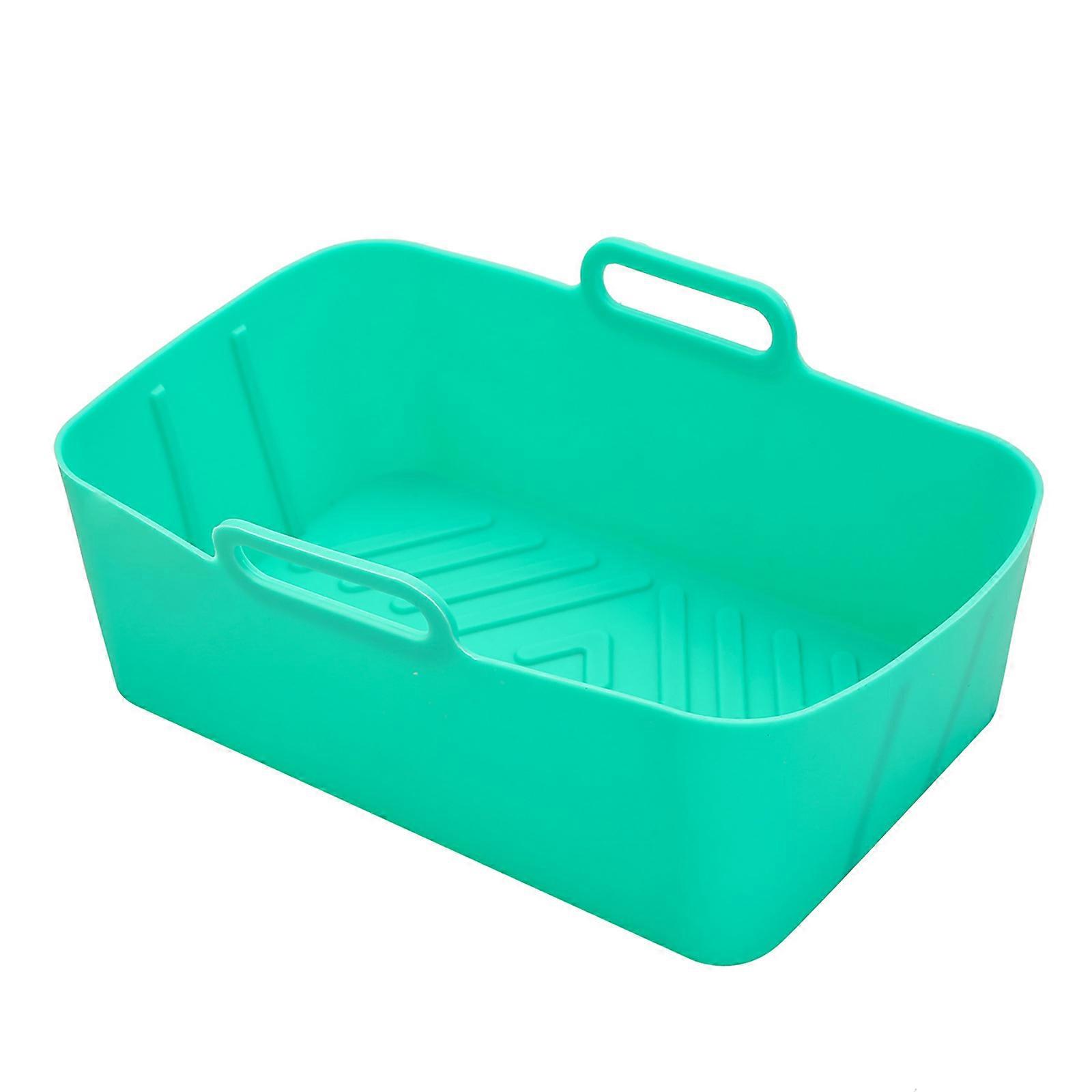 Reusable Oven Basket Reusable Rectangular Frying Pan BPA Free Silicone Restaurant Frying Pan