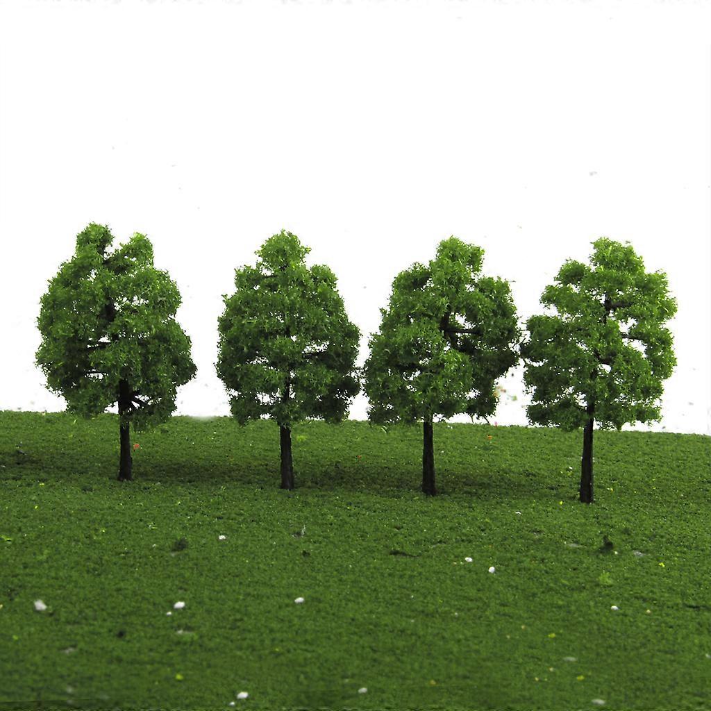 120 Packs Green Railway Model Trees 1/100 OO Scale Landscape Scenery
