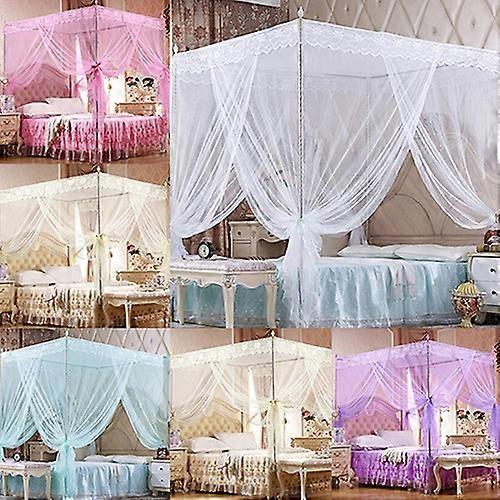 Romantic Princess Lace Canopy Mosquito Net No Frame for Twin Full Queen King Bed