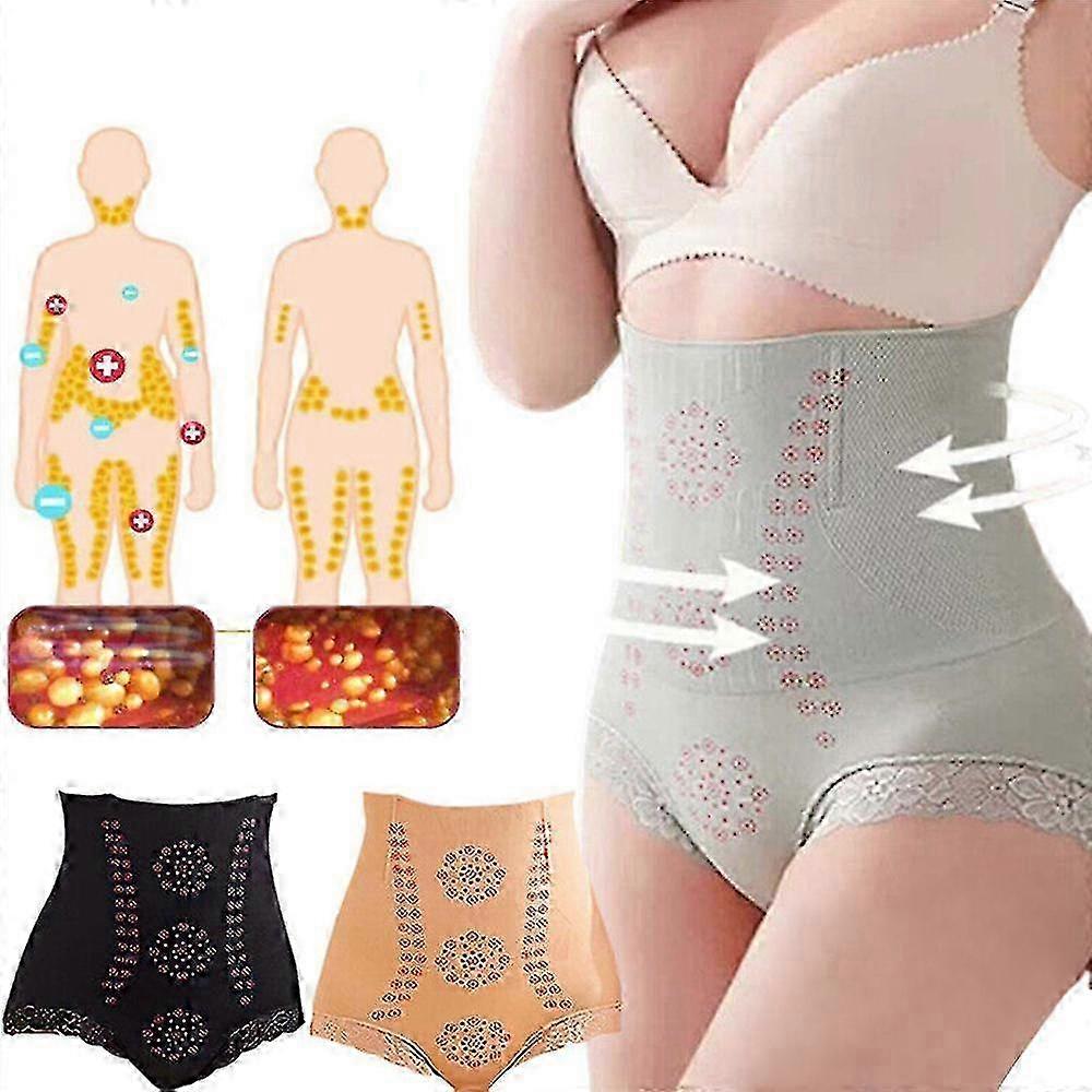 Ionstech Unique Fiber Lace Shaper Fat Burning Tummy Control Bielizna