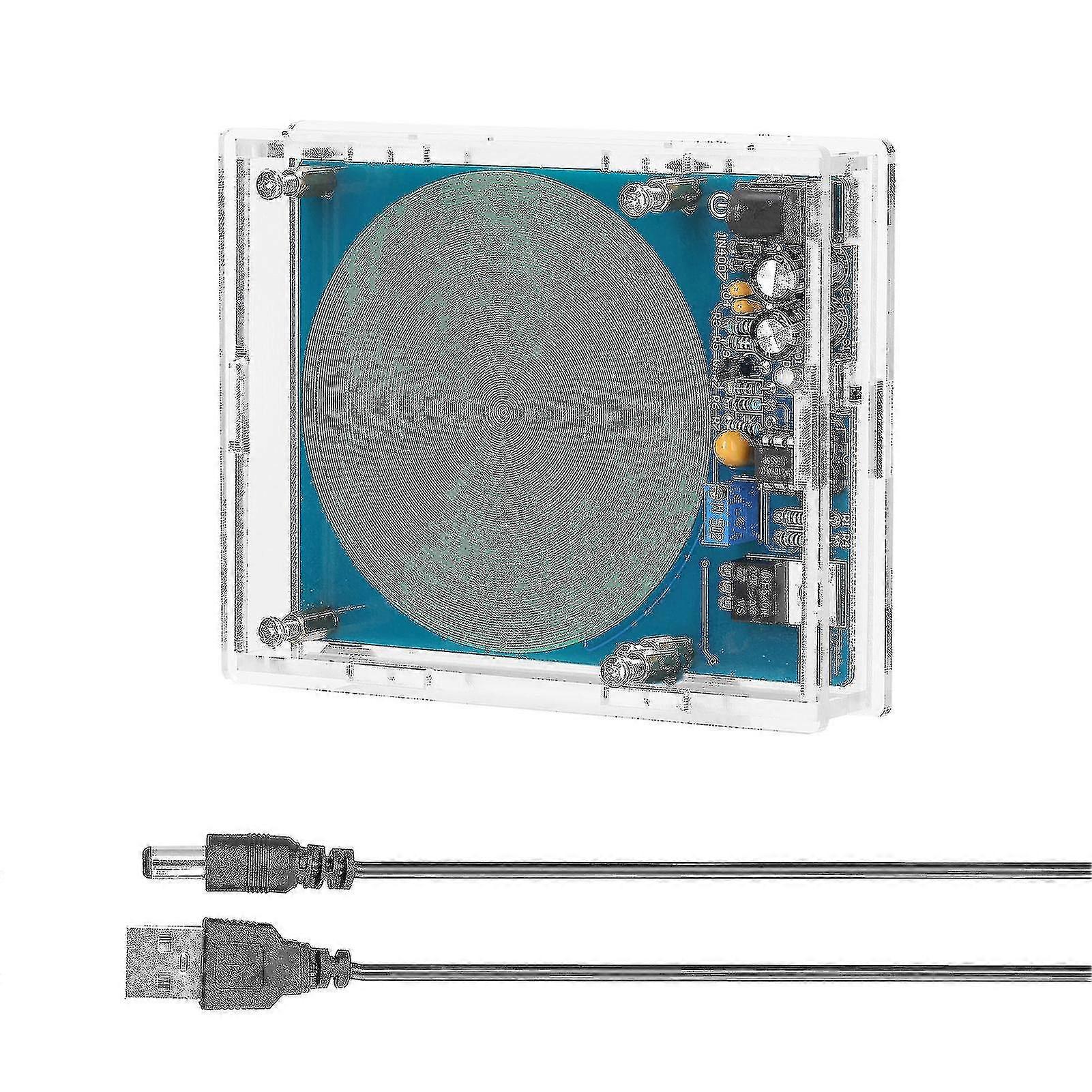 7.83hz Schumann Waves Resonance Generator Ultra-low Frequency Pulse Audio Resonator Usb Interface With Indicator Light On Off Function-with Outer Shel