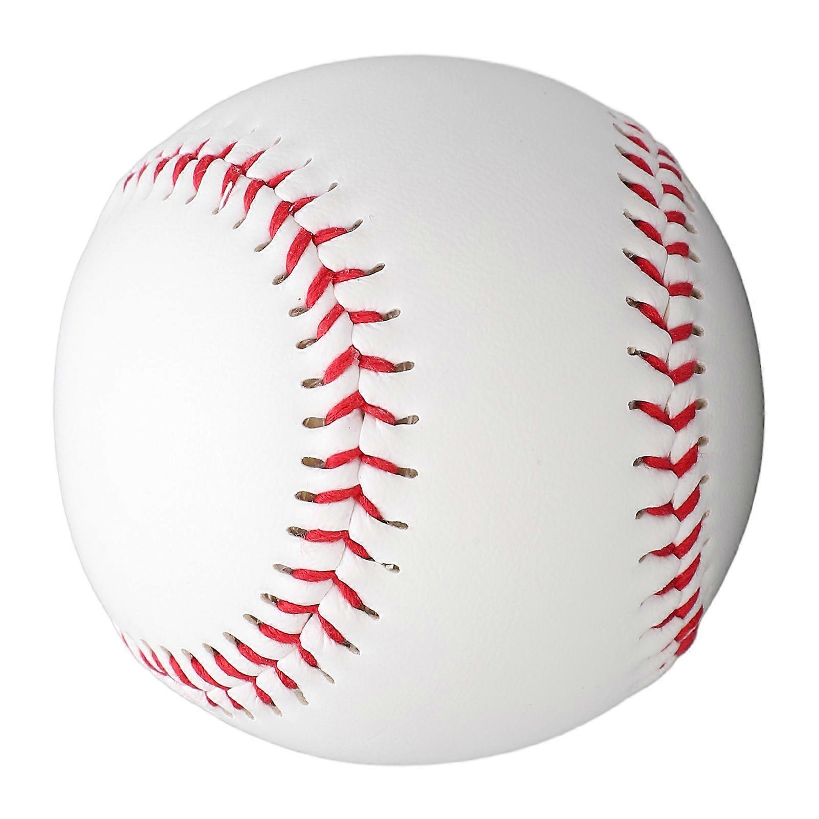 2024Standard 9 tums handgjorda basebollar gummi inre mjuk baseboll 7,2 cm softball träningsboll