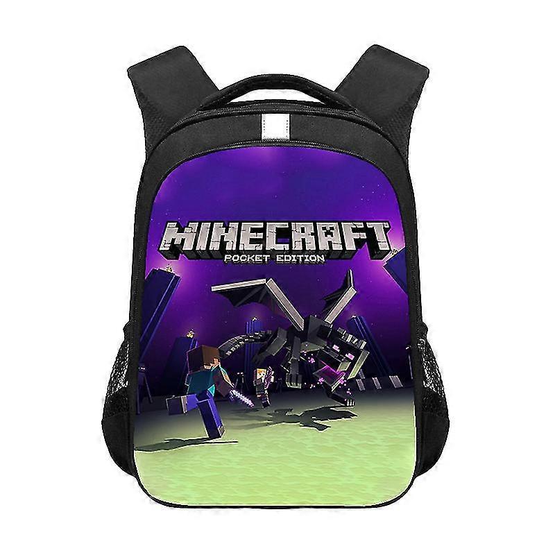 Children's Schoolbag Gift My World Children's Student Burden-reducing Backpack Schoolbag Backpack#3