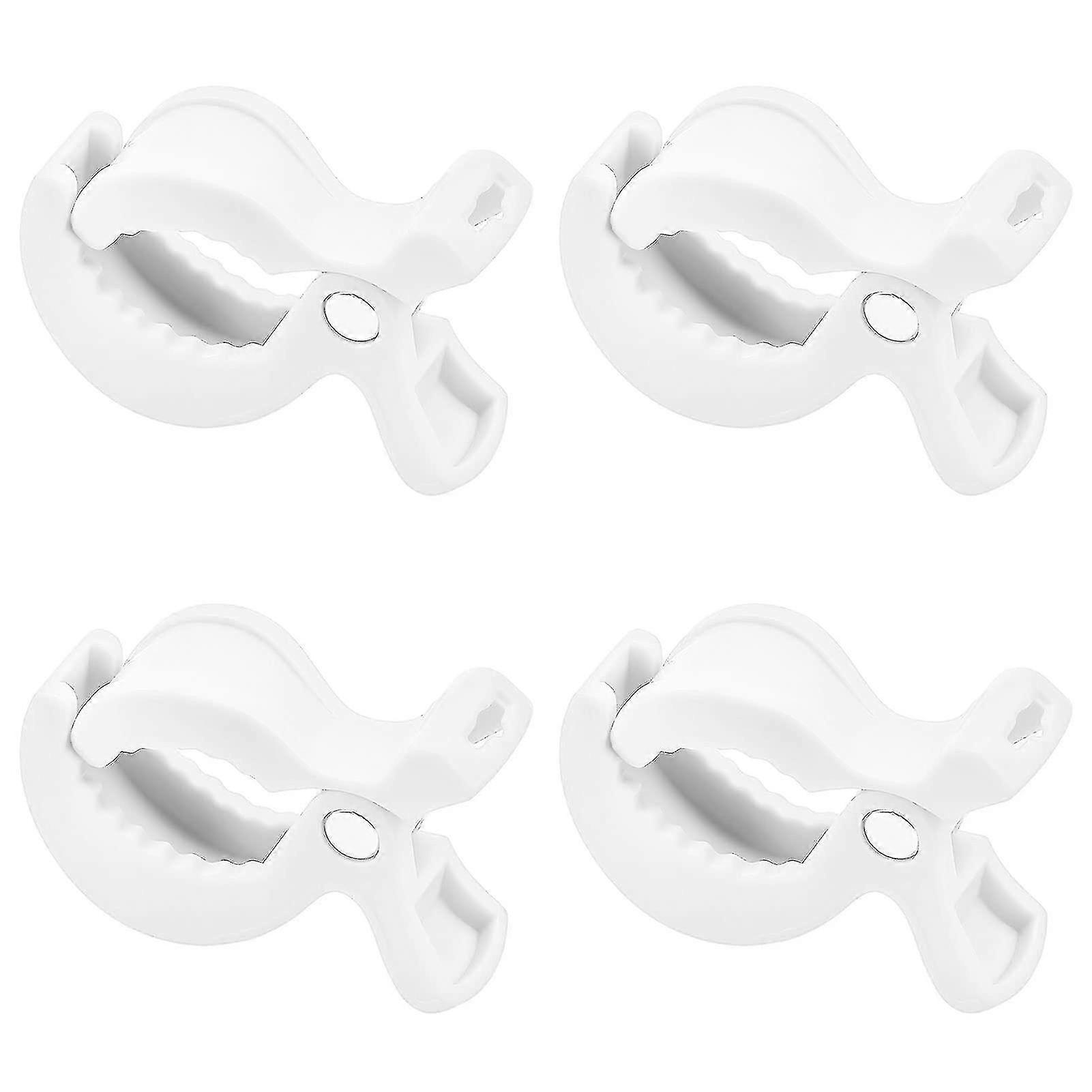 4pcs Buggy Clips Clasps Stroller Clips, Universal Stroller Baby Pram Grippers For Pushchair Toy Stroller