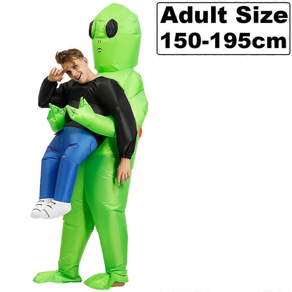 Adulto Astronauta Alieno Costumi gonfiabili Funny Mascot Cartoon