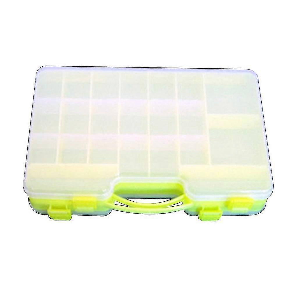Double Fishing Lure Boxes Double-sided Tackle Bait Storage For Case Trays Access