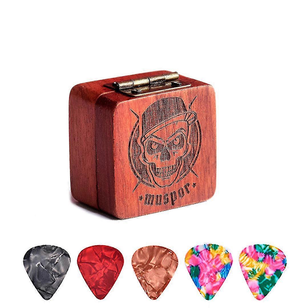 Guitar Picks 5 Pcs With Box Case