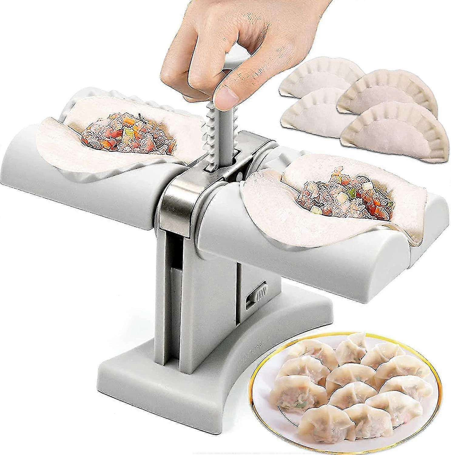 Automatic dumpling machine, household double-head automatic dumpling machine mold, dumpling press, p20240603