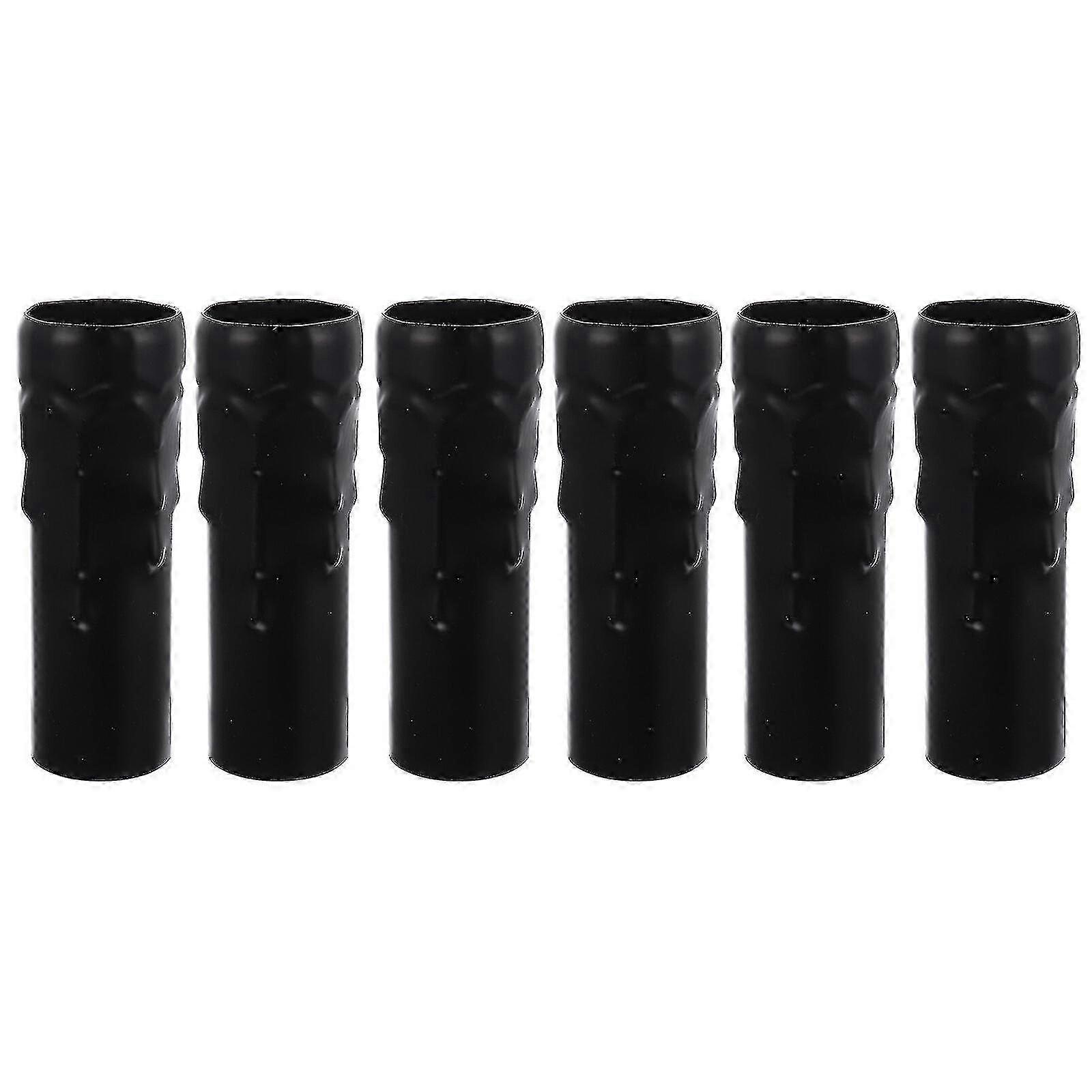 6pcs Chandelier Candle Sleeves E14 Candle Socket Covers Candelabra Base Covers