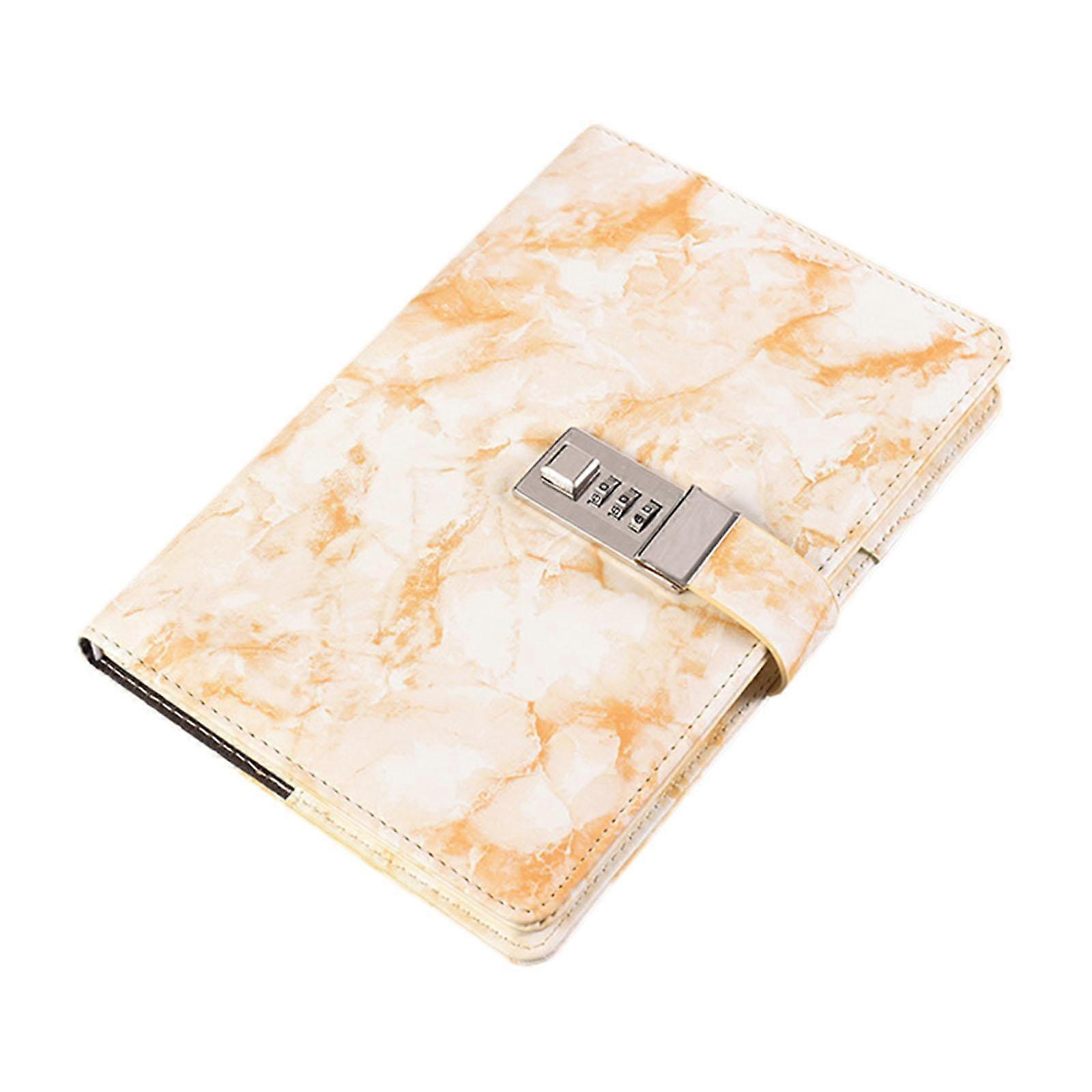 Diary with Lock Thick Lock Journal Planner Organizer Daily Journal Boys Kids yellow