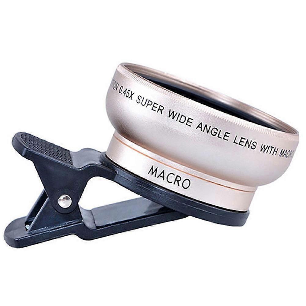 Phone Mobile Universal Wide 0.45X 12.5X Angle HD Macro Lens for iPhone Android