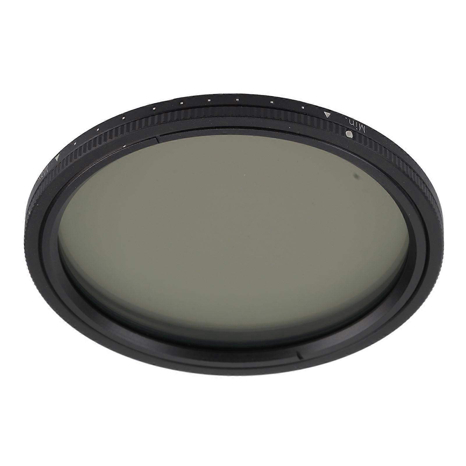 Lightdow Camera ND Filter ND2 to ND1000 Adjustable Optical Glass Camera Filter Lens for Shooting Flowing Water 62mm