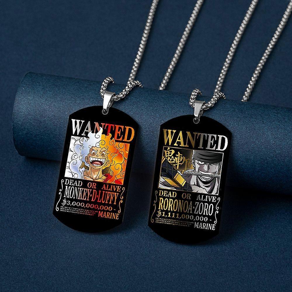 Anime One Piece New Luffy Zoro Necklace Sun God Nika Action