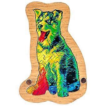 Dog Wooden Puzzle Irregular Wood Cut Puzzles Adult Shaped Animal Charming Jigsaw Relieve Daily Stress