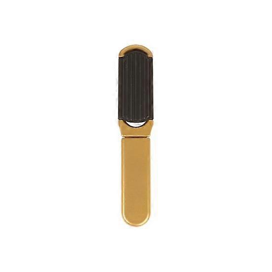 Portable Folding Hair Brush with Mirror Soft Bristles Scalp Massage Portable Anti-static