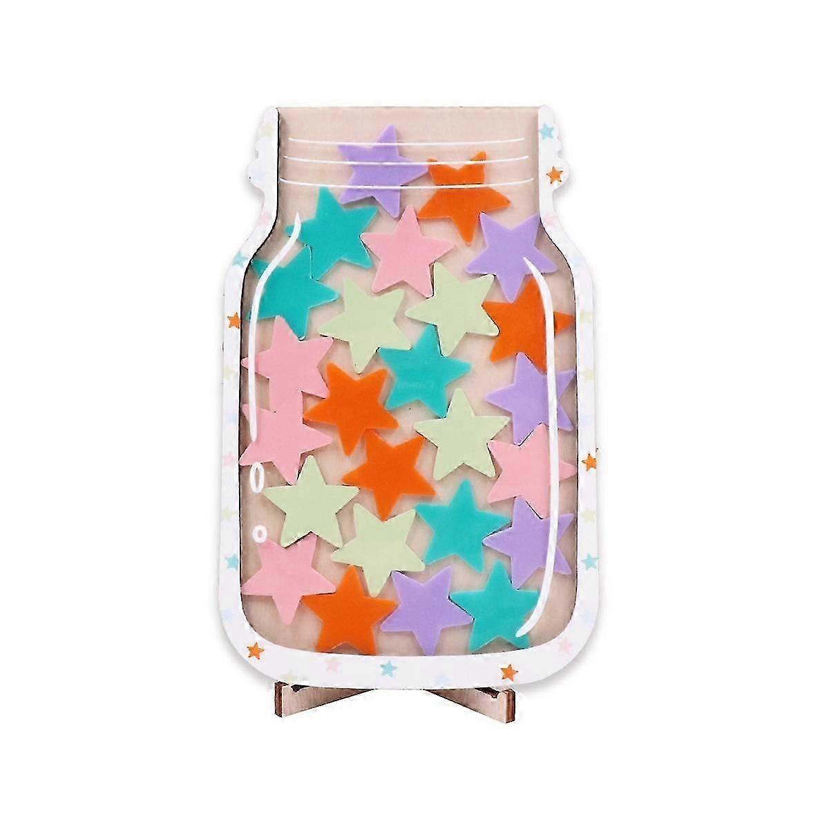 Reward Chart for Kids, Reward Jar for Toddlers, Behavior Reward Chart for Boys Girls Home Training Rewards Jar