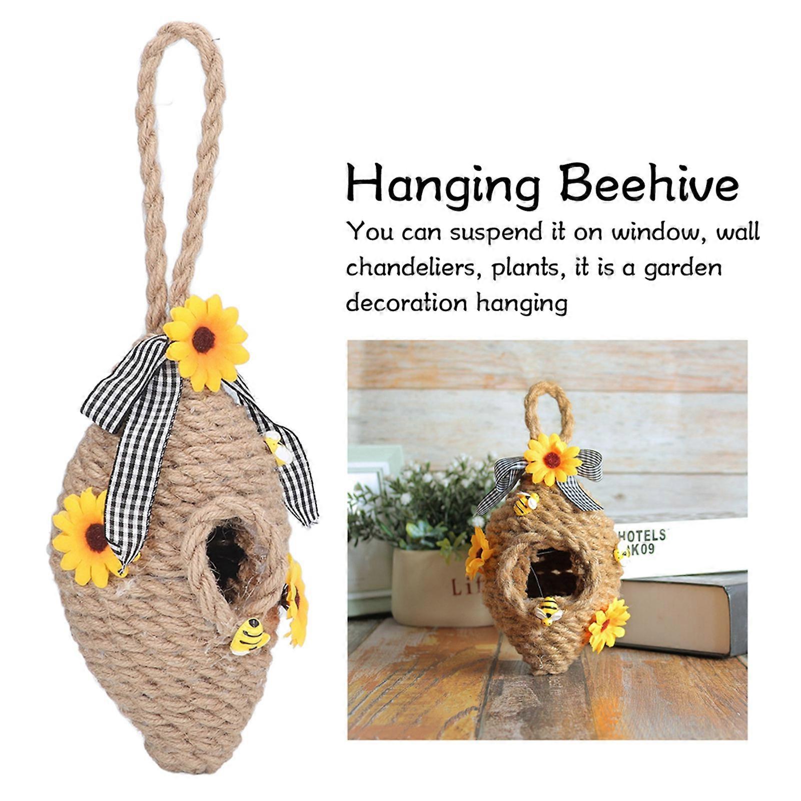 Small bee sunflower decoration, suitable for garden office