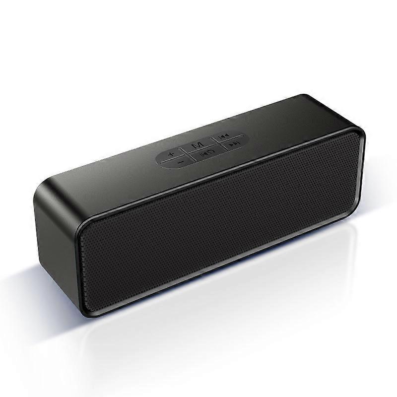 SC211 Caisson de basses portable sans fil Bluetooth 5.0, compatible carte TF, clé USB et entrée auxiliaire 3,5 mm
