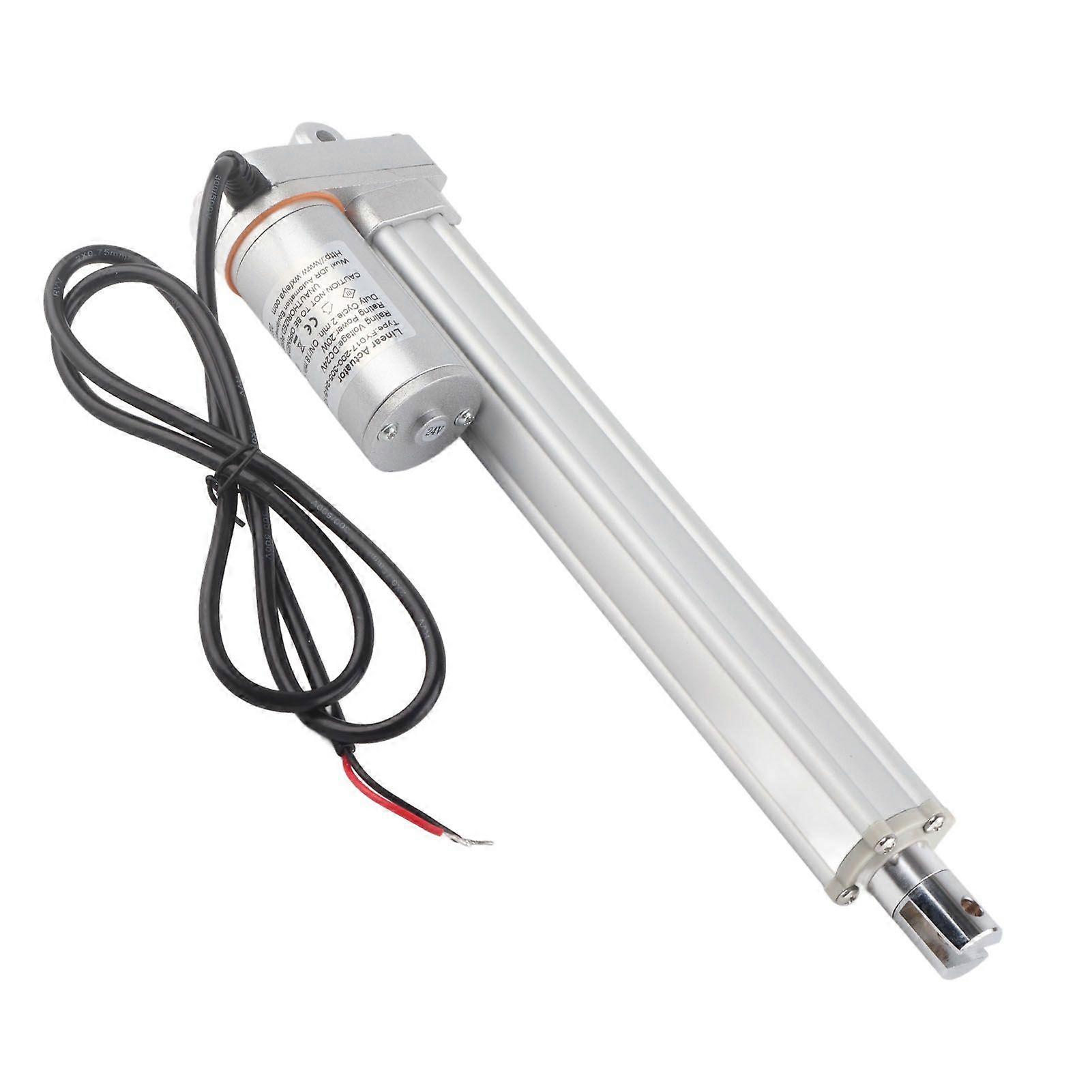 FY017 Linear Actuator Multifunctional Thrust DC Electric Linear Motor Telescopic Pole 200mm Stroke 24V