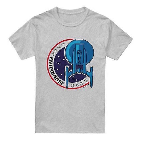 Star Trek Herren Enterprise Patch T-Shirt