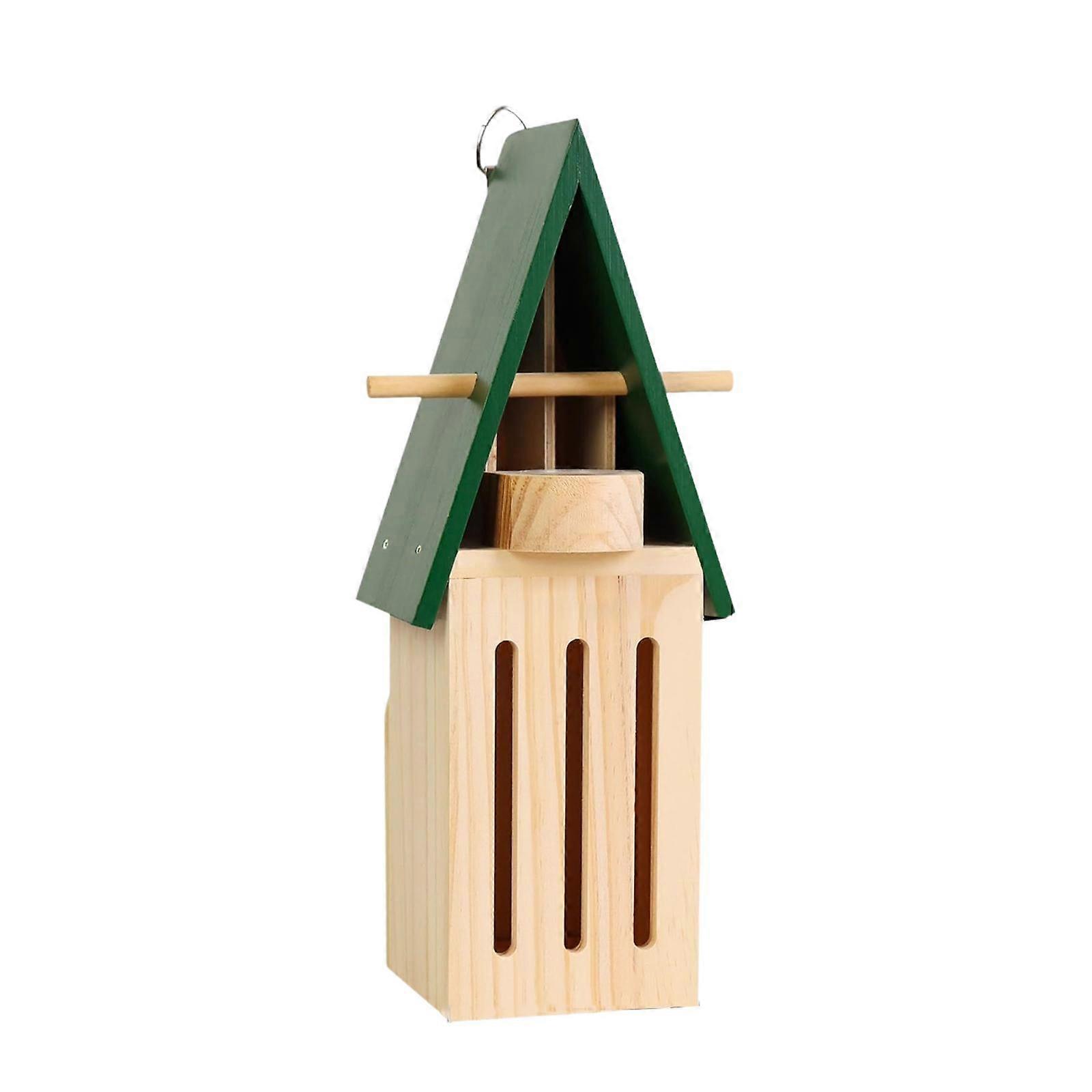Butterfly House with Feeder Attracts Butterflies Easily Install Garden Decor