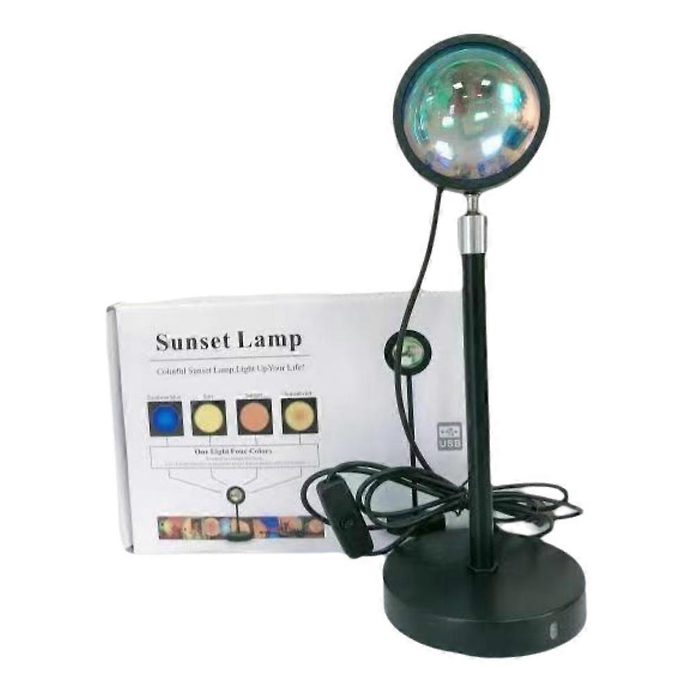 Sunset Lamp Projection, Colors Sunset Lights Light, Push Button Switch & APP Control Projector for Party Bedroom Decor