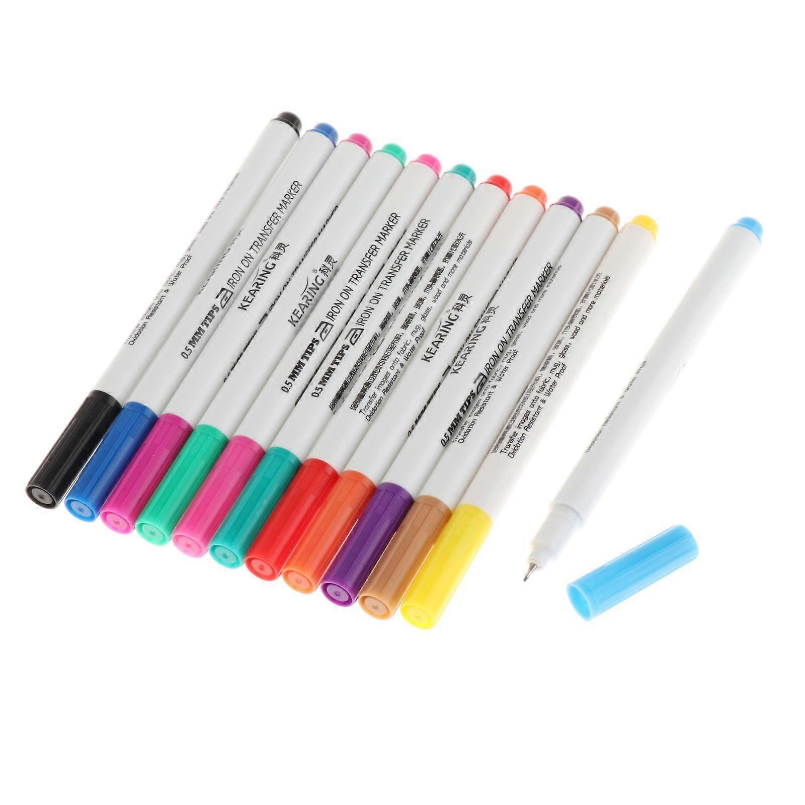 Infusible Ink Pen Set Water based Quick Drying Paint Permanent Smooth Writing