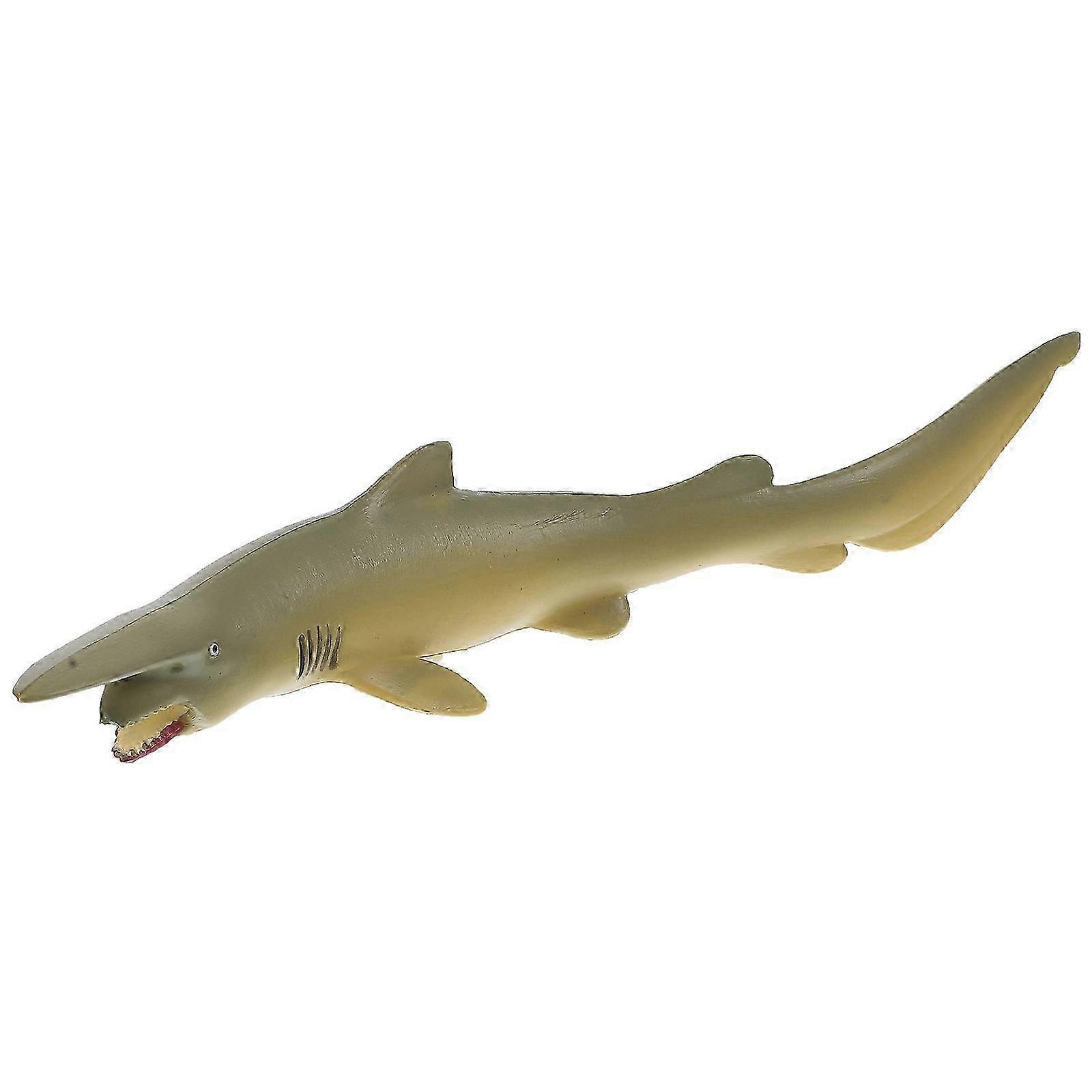 Simulation Goblin Shark Marine Life Model Fish Tank Ornament Educational Plaything