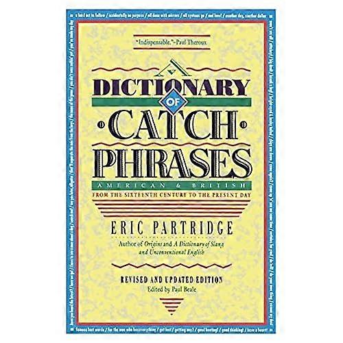 Dictionary of Catch Phrases