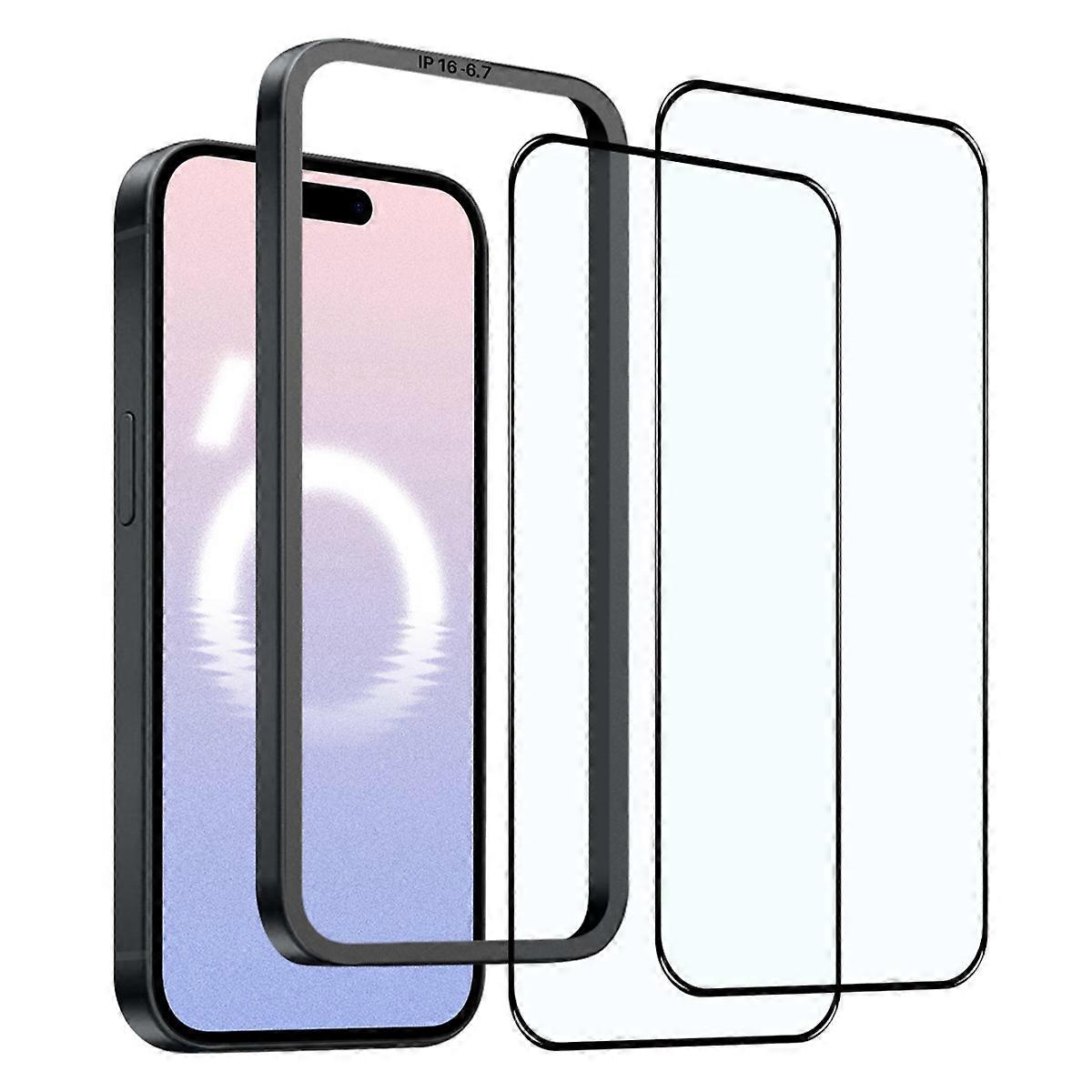 For iPhone 16 Plus Tempered Glass