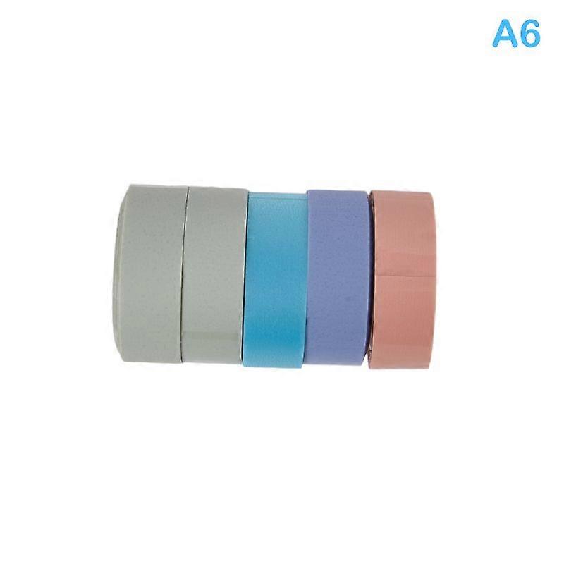 2025 5Rolls/set 5 Colors Sticky Note Transparent Fluorescent Tabs Flags Stickers