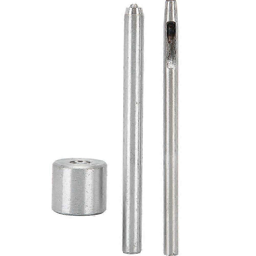 3PCs Button Installation Tool Rivet Fix Set Hand Operation Craft Comfort Grip Steel