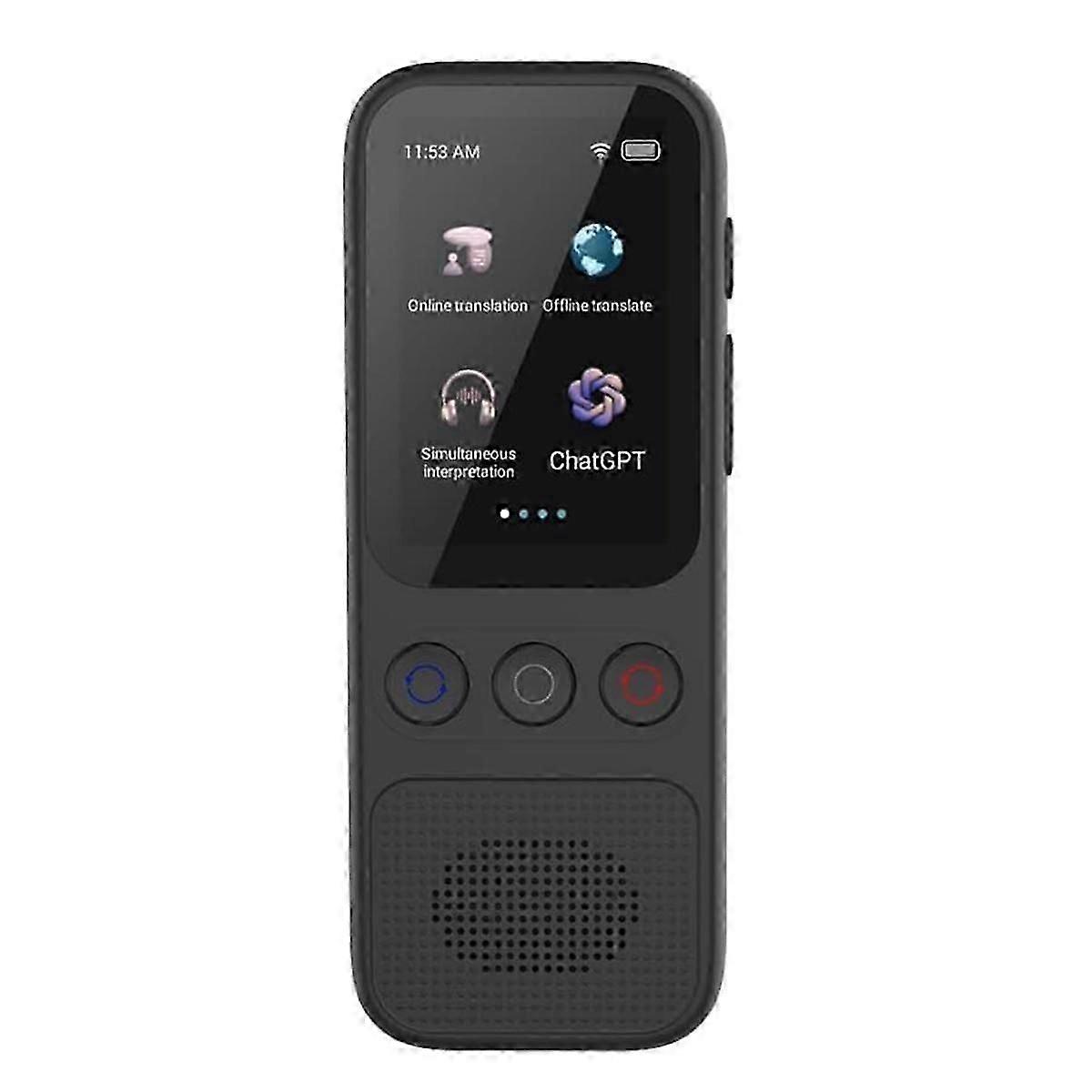 جهاز مترجم اللغة ، 138 لغة مترجم صوتي فوري غير متصل بالإنترنت ، مترجم صوتي لتعلم أعمال السفر