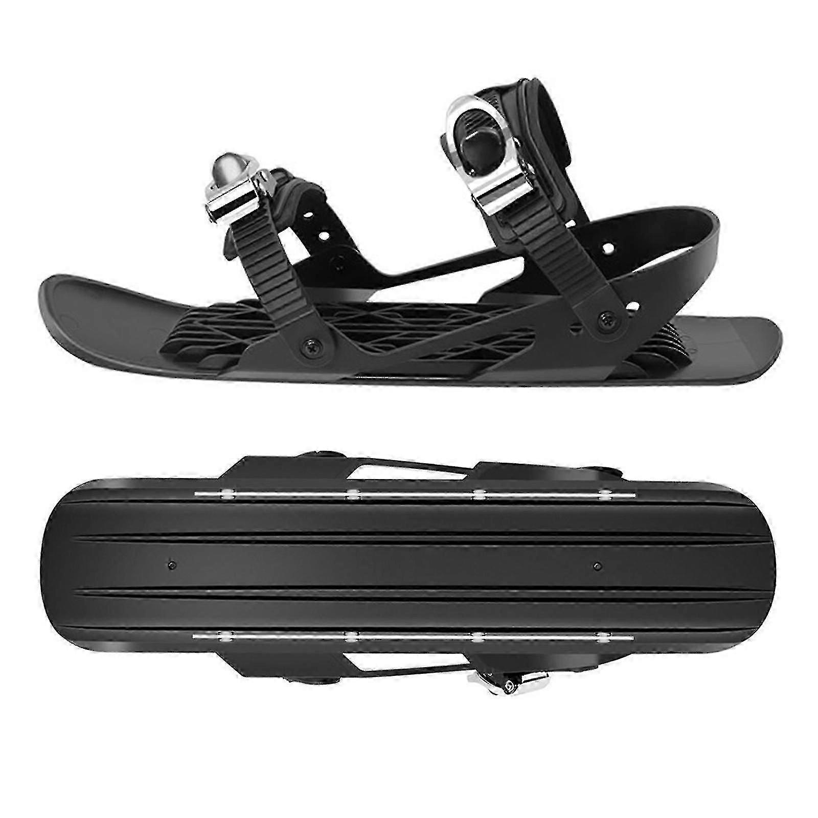 New Upgrade Snowfeet - Mini Short Ski Skates For Snow,short Snowskates Snowblades Skiboards