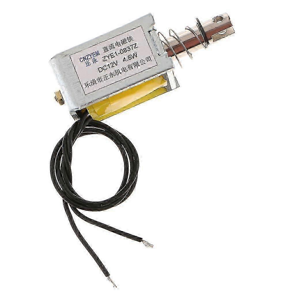 DC With Push Pull Solenoid Bolt Locks Automatically ZYE1-0837Z 12V