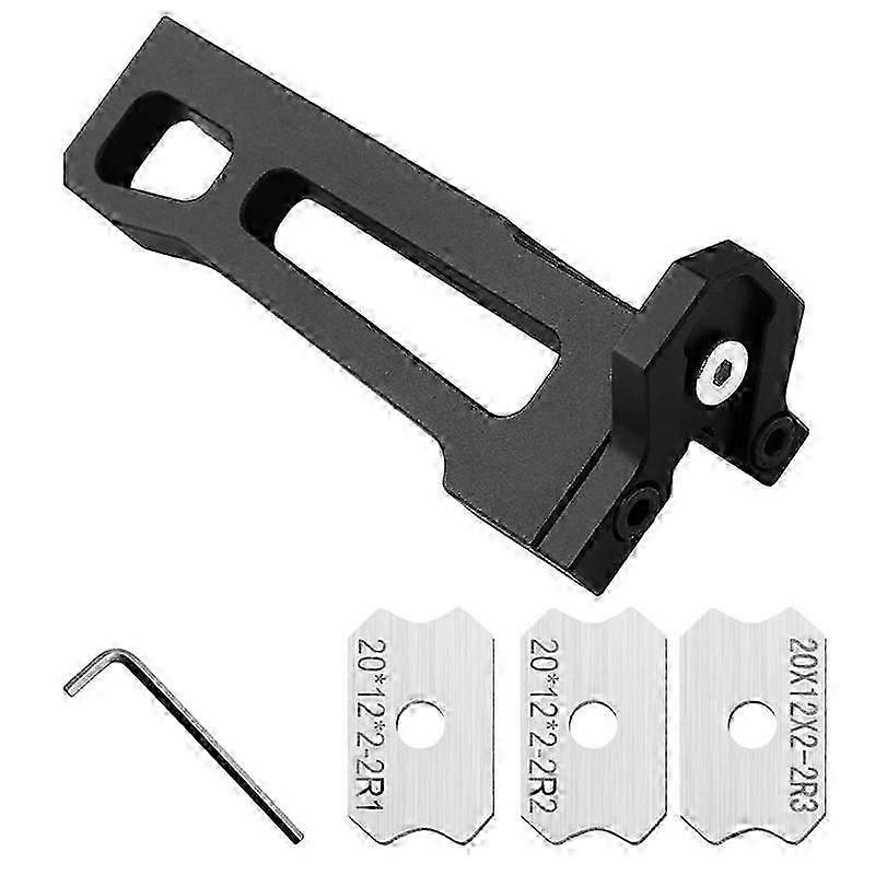 Woodworking Blade Edge Corner Planer Wood Chamfering Fillet Scraper Board Deburring Tool Edge Bandi