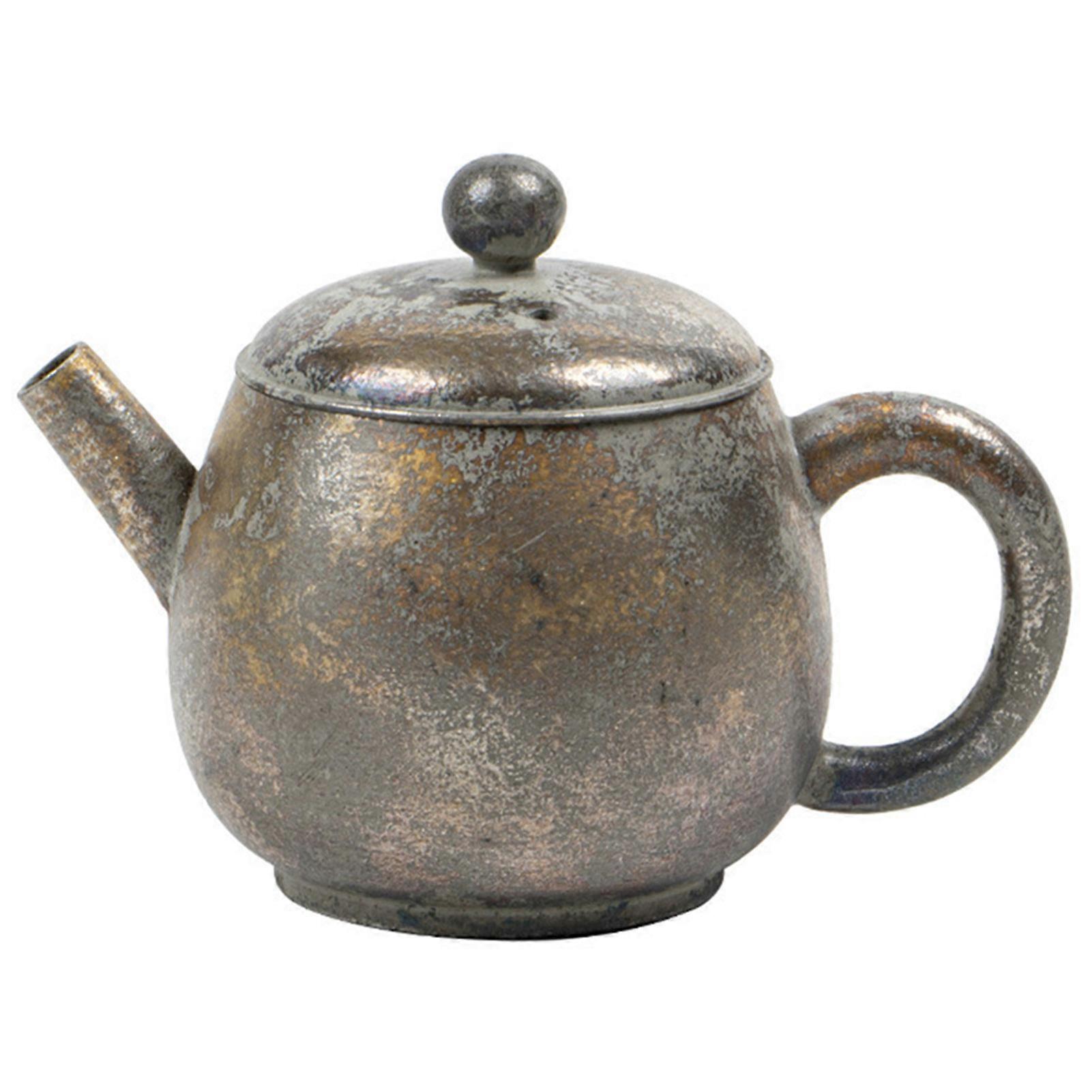 Ceramic Teapot Pottery Tea Pot Heat Resistant Chinese KungFu Teapot Present for Tea Lovers