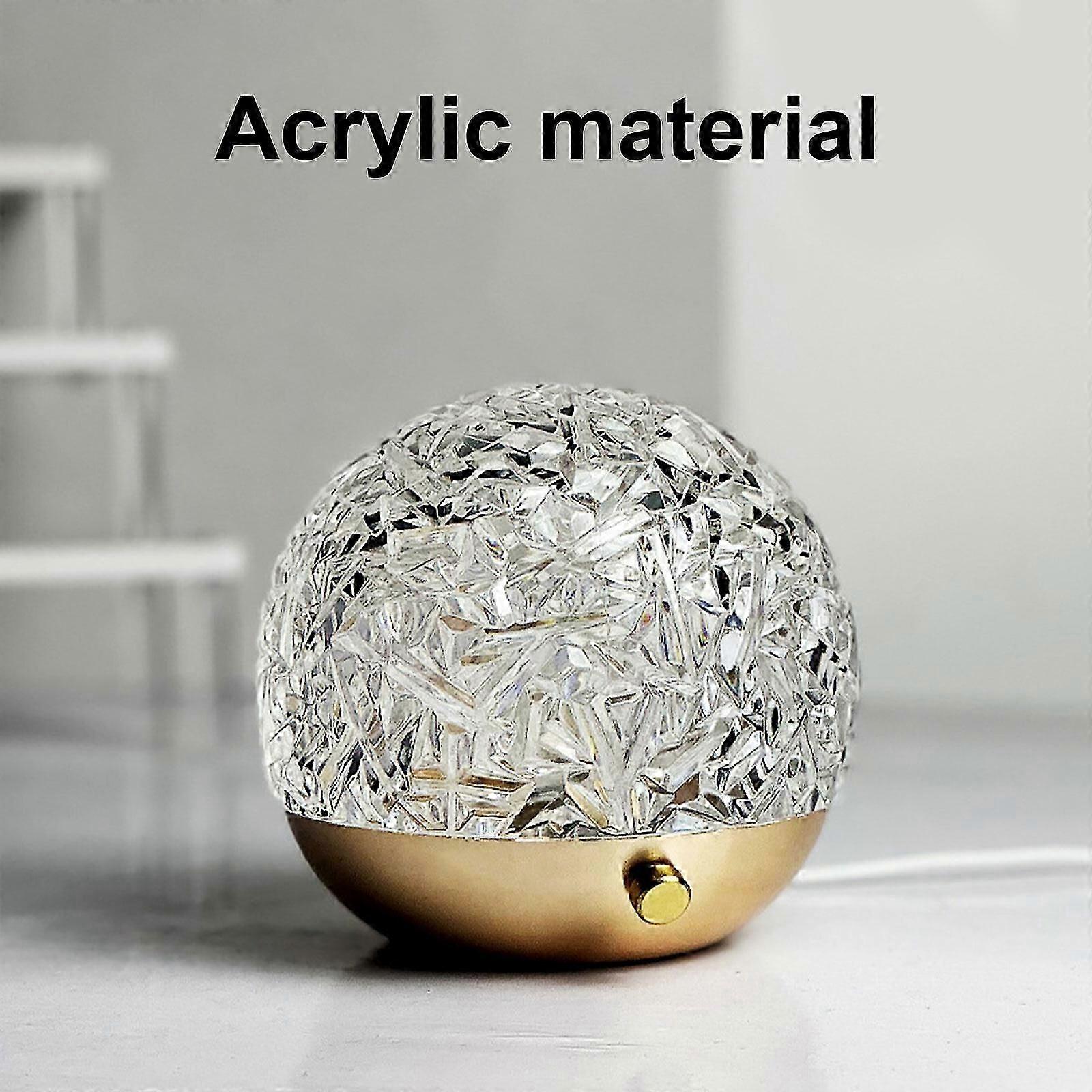 Touch Table Lamp with Remote Control Water Wave Night Light 3 Colors/16 RGB Color Changing Lamp