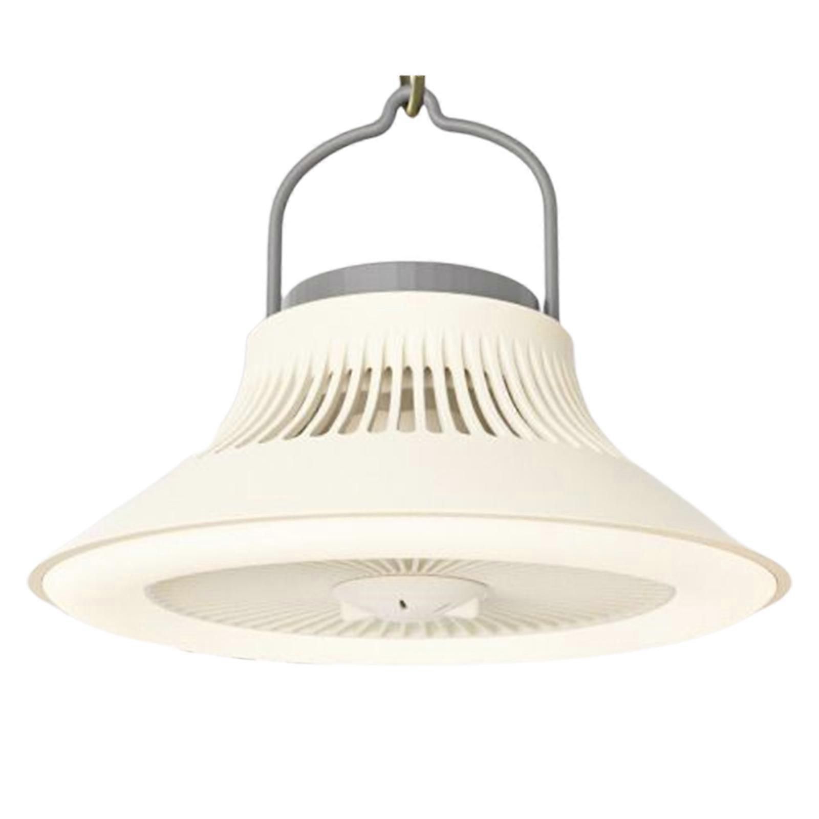 USB Şarj Edilebilir LED Açık Çadır Lambaları Fan Kamp Işığı Barbekü Balıkçılık için Taşınabilir Acil Gece Lambası 2400/5000mAh Beyaz