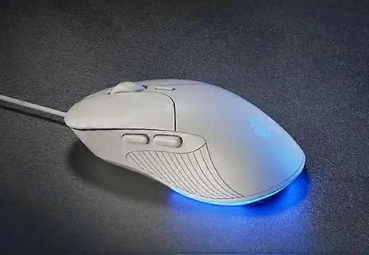 B2 USB Wired Mouse 7200DPI Adjustable and 6 Programmable Buttons, Silent Click, Optical Tracking, for PCs and Laptops